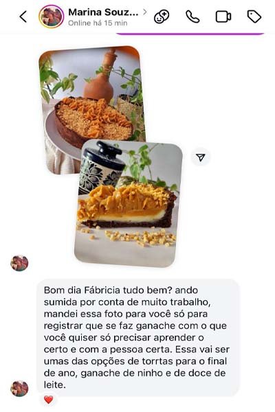 Print depoimento aluna 2